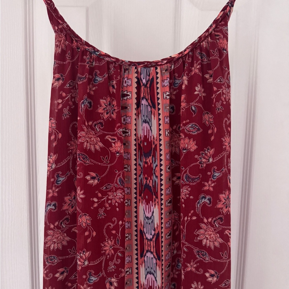 Hollister Southwestern Sleeveless Western Southwestern Summer Mini Dress Size XS